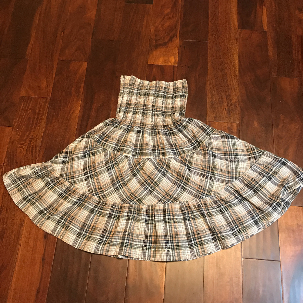 Wild Cat  strapless dress or skirt w/ shimmer